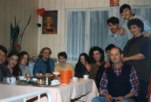 1. Primi incontri con Slavka nella baracca in cui viveva con marito e 6 figli nel campo profughi di Ucka maggio 1996